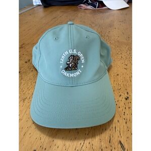 Oakmont Country Club 125th US Open Ahead Adjustable Hat Green